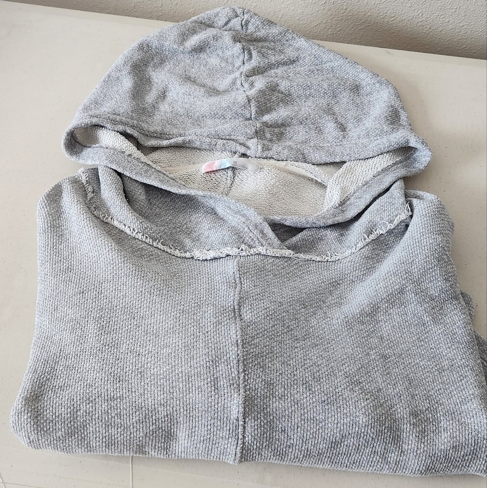 Free People Poncho Beach Hoodie